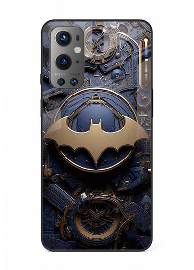 Technical car blueprint style automotive design for OnePlus 9 Back Cover