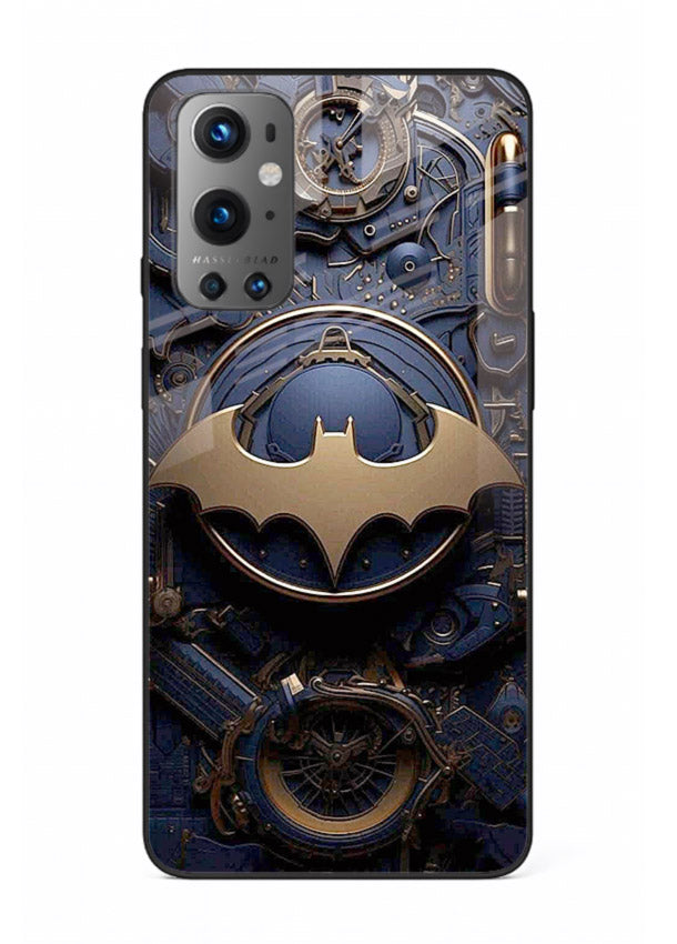 Technical car blueprint style automotive design for OnePlus 9 Back Cover