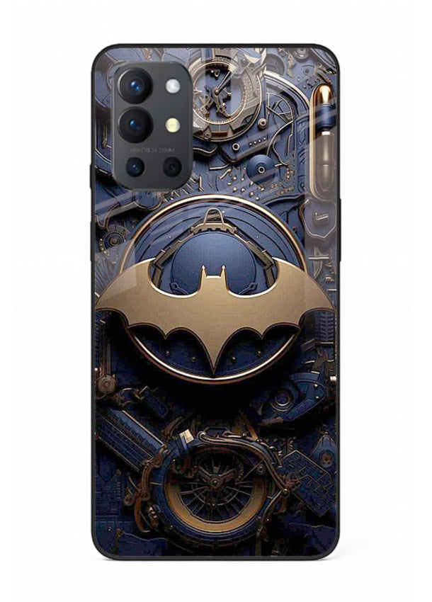 Technical car blueprint style automotive design for OnePlus 9R Back Cover