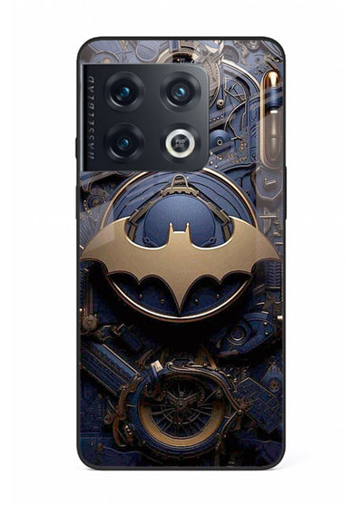 Technical car blueprint style automotive design for OnePlus 10 Pro Back Cover
