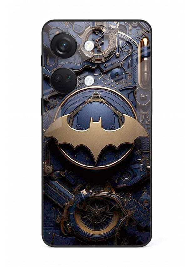 Technical car blueprint style automotive design for OnePlus Nord 3 Back Cover