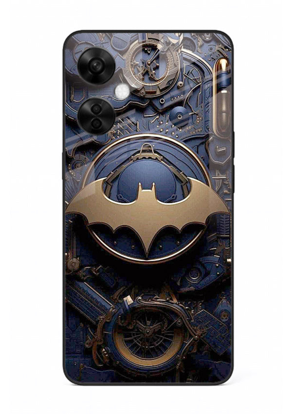 Technical car blueprint style automotive design for OnePlus Nord CE3 Lite Back Cover