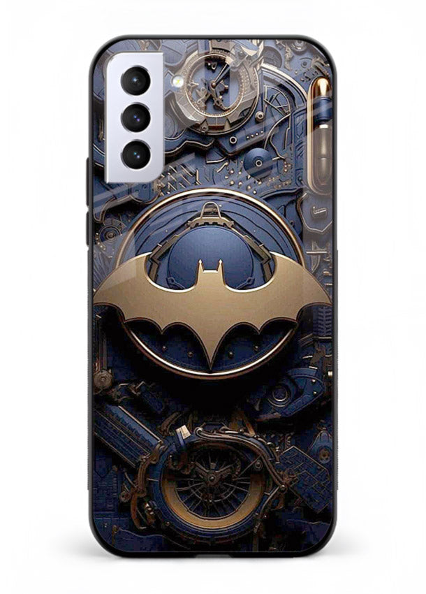 Technical car blueprint style automotive design for Samsung S21 FE Back Cover