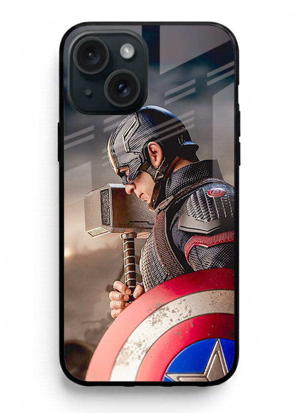 Captain America Shield Focus cover for Apple iPhone 14 Plus