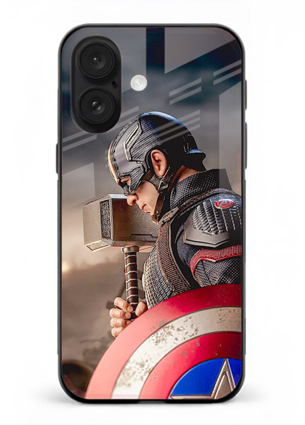 Captain America Shield Focus cover for Apple iPhone 16