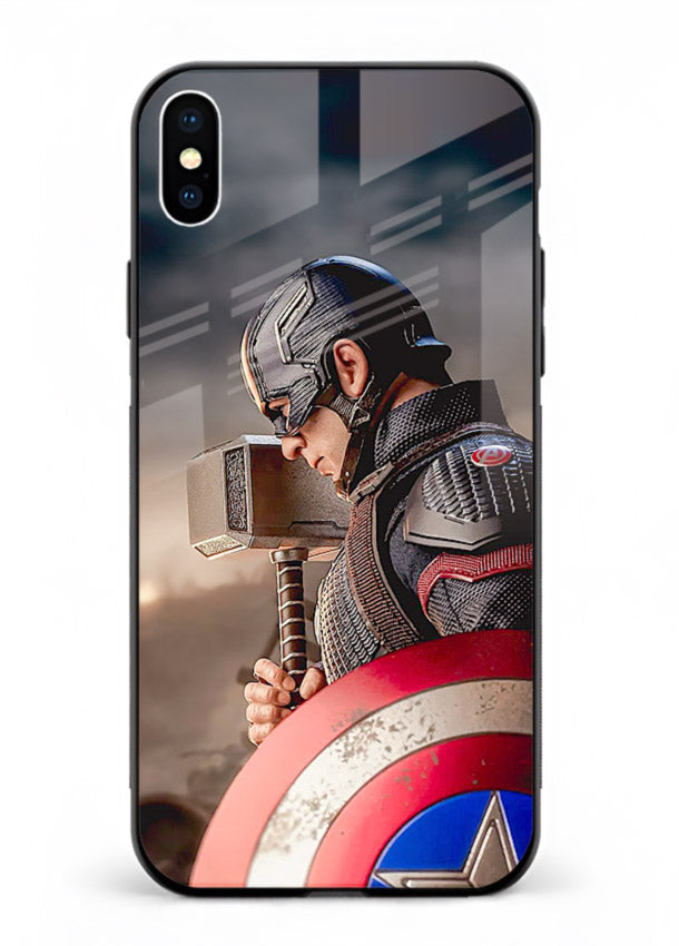 Captain America Shield Focus cover for Apple iPhone XS Max