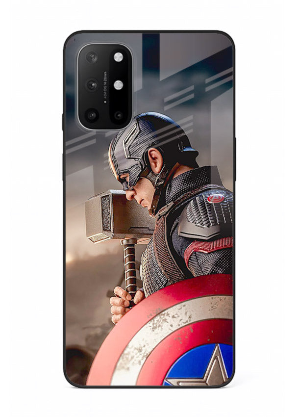 Captain America Shield Focus cover for OnePlus 8T