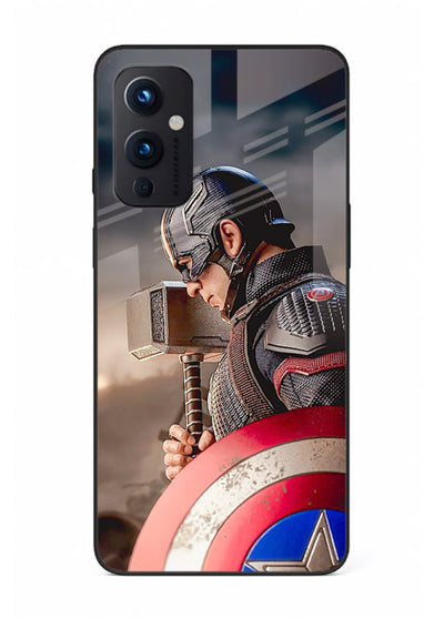 Captain America Shield Focus cover for OnePlus 9 Pro