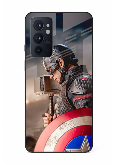 Captain America Shield Focus cover for OnePlus 9RT