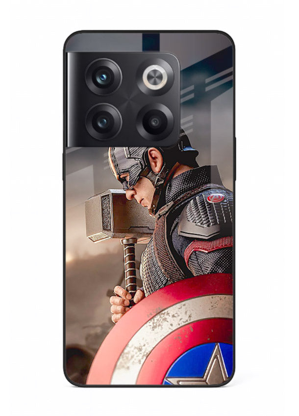Captain America Shield Focus cover for OnePlus 10T