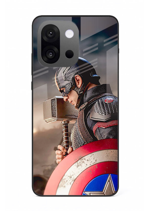 Captain America Shield Focus cover for OnePlus 13s