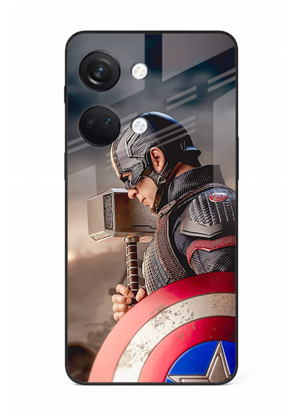 Captain America Shield Focus cover for OnePlus Nord 3
