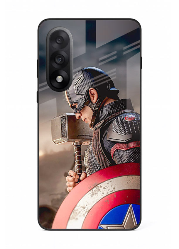 Captain America Shield Focus cover for OnePlus Nord 5