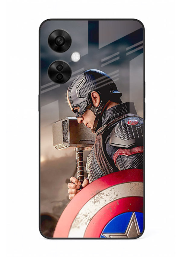 Captain America Shield Focus cover for OnePlus Nord CE3 Lite