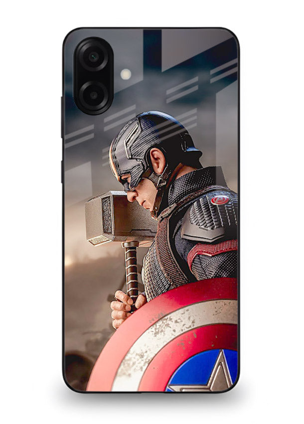 Captain America Shield Focus cover for Samsung A07 4G