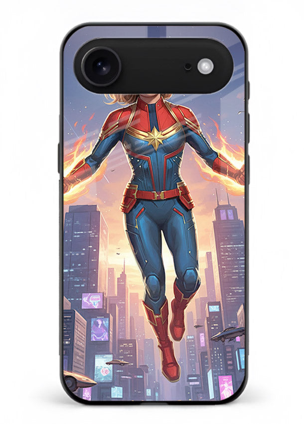 Captain Marvel Glow Energy cover for Apple iPhone 18 Air