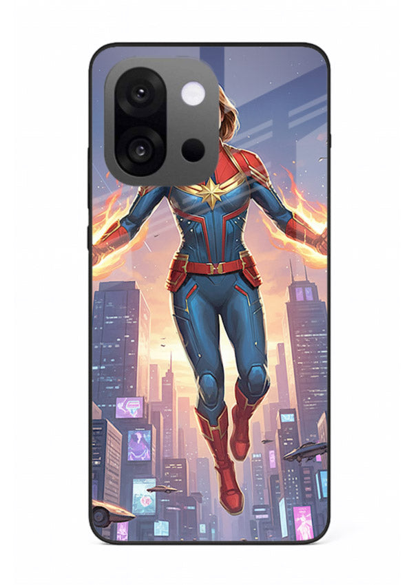 Captain Marvel Glow Energy cover for OnePlus 13s