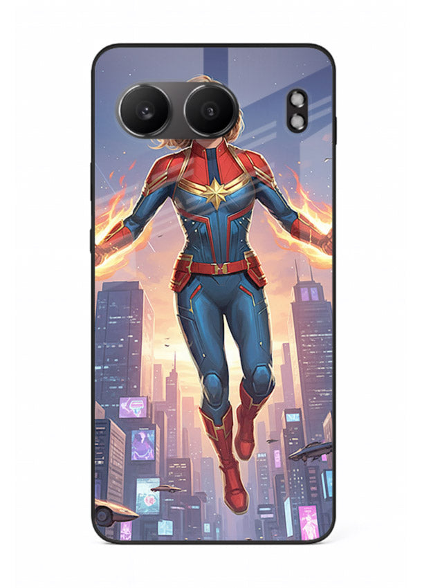 Captain Marvel Glow Energy cover for OnePlus Nord 4