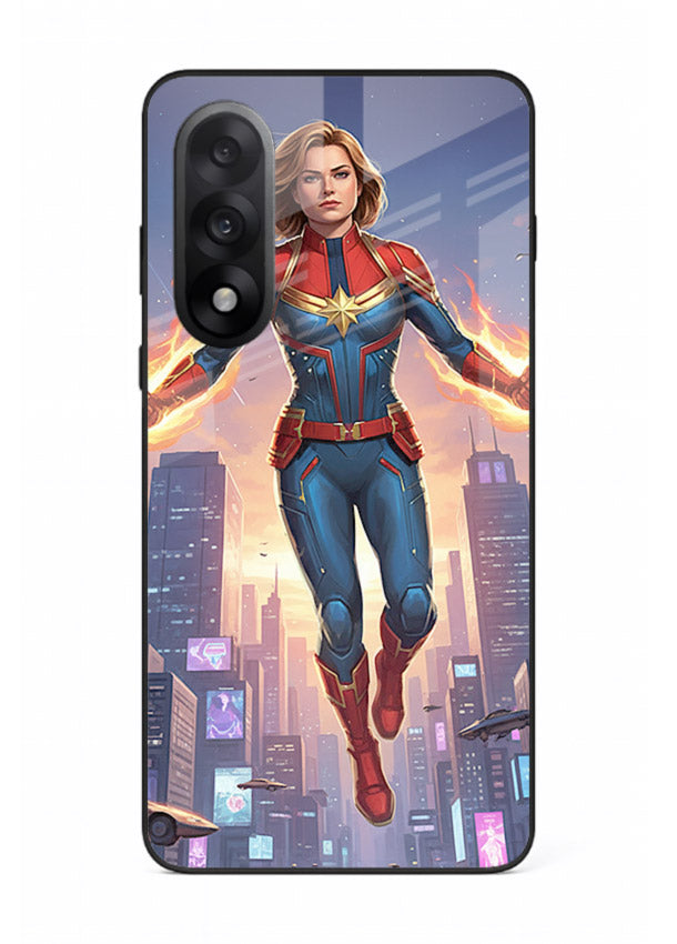 Captain Marvel Glow Energy cover for OnePlus Nord 5