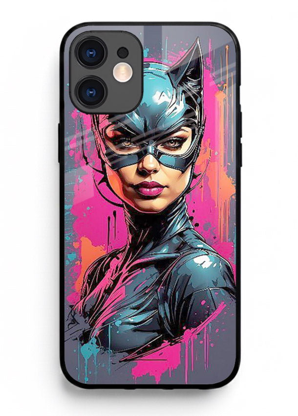 Catwoman Graffiti Art cover for Apple iPhone 12 Mini