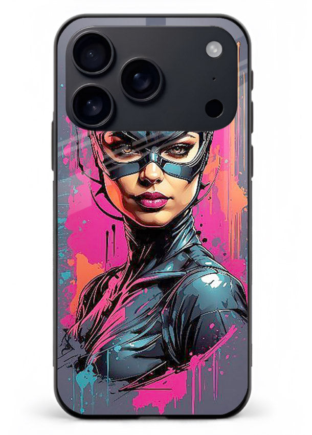 Catwoman Graffiti Art cover for Apple iPhone 18 Pro Max