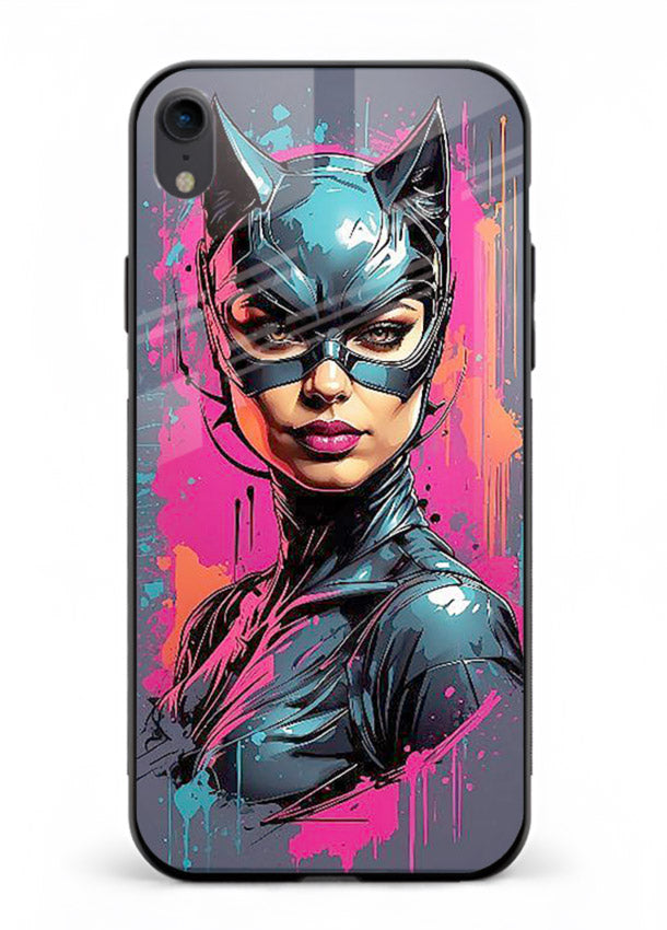 Catwoman Graffiti Art cover for Apple iPhone XR