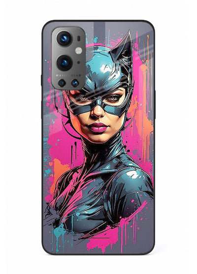 Catwoman Graffiti Art cover for OnePlus 9