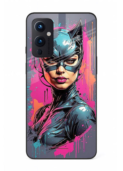 Catwoman Graffiti Art cover for OnePlus 9 Pro