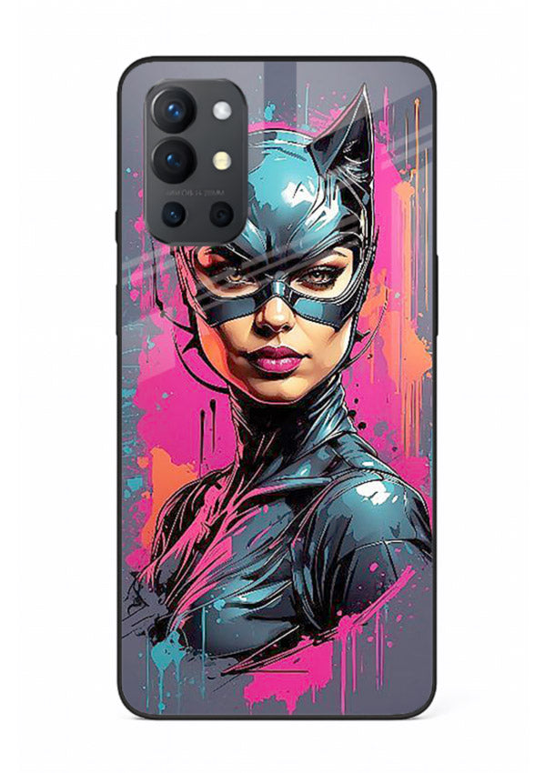 Catwoman Graffiti Art cover for OnePlus 9R