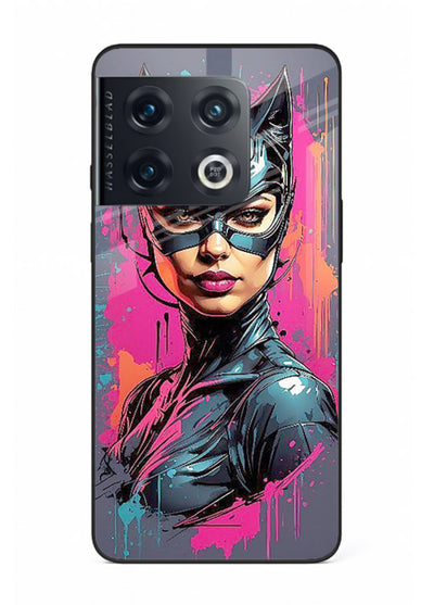 Catwoman Graffiti Art cover for OnePlus 10 Pro