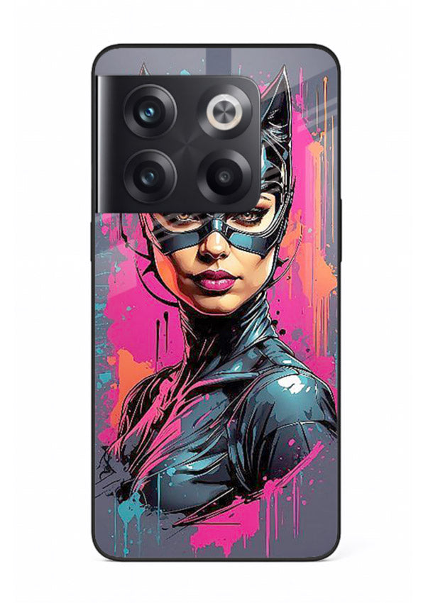 Catwoman Graffiti Art cover for OnePlus 10T