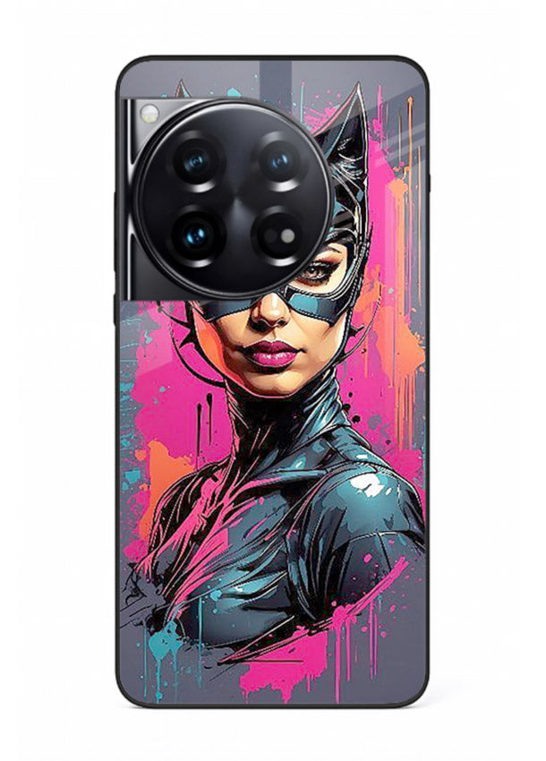 Catwoman Graffiti Art cover for OnePlus 12