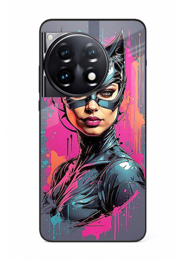 Catwoman Graffiti Art cover for OnePlus 12R