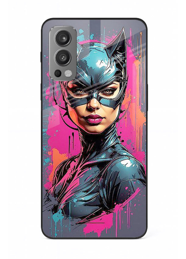 Catwoman Graffiti Art cover for OnePlus Nord 2