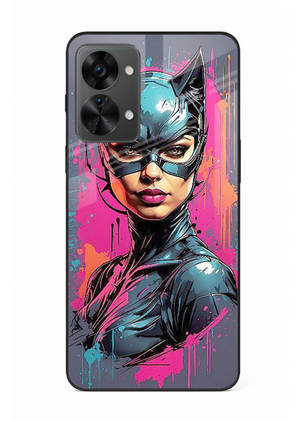 Catwoman Graffiti Art cover for OnePlus Nord 2T