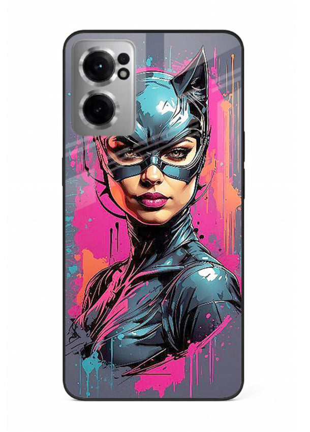 Catwoman Graffiti Art cover for OnePlus Nord CE2 5G
