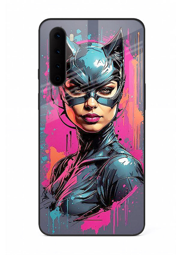 Catwoman Graffiti Art cover for OnePlus Nord