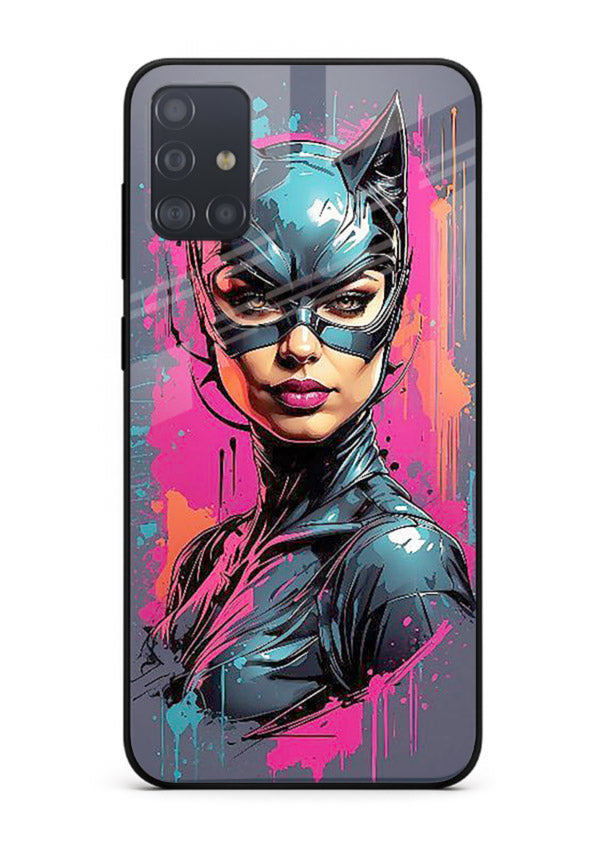 Catwoman Graffiti Art cover for Samsung A71