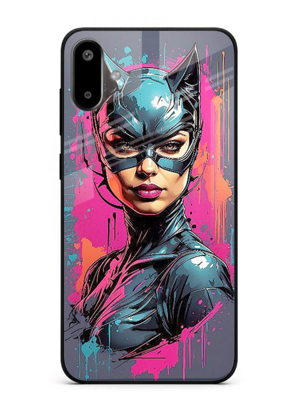 Catwoman Graffiti Art cover for Samsung F06 5G
