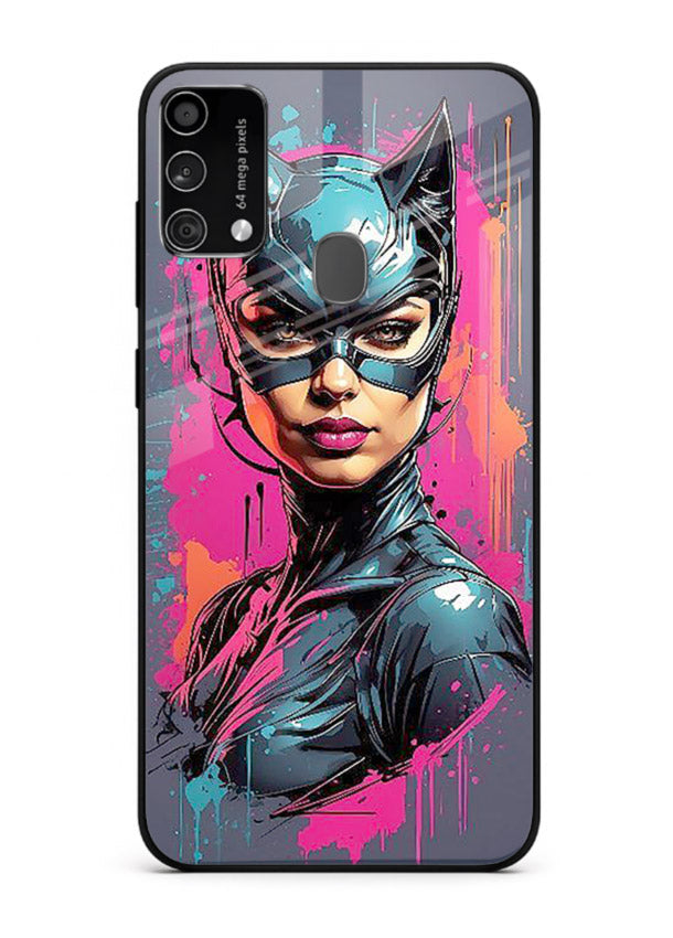 Catwoman Graffiti Art cover for Samsung F41