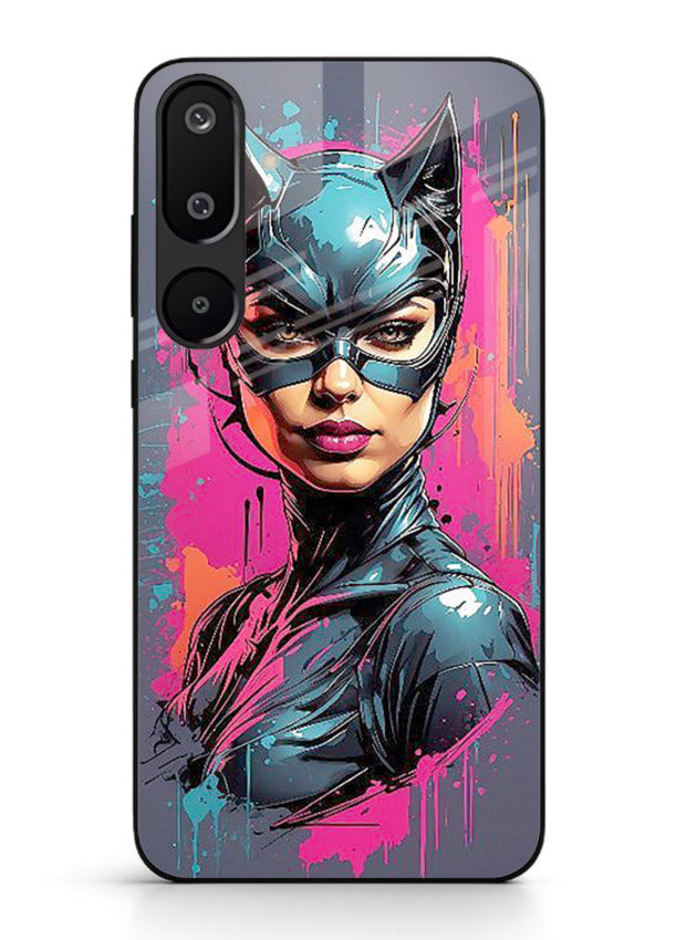 Catwoman Graffiti Art cover for Samsung M16 5G