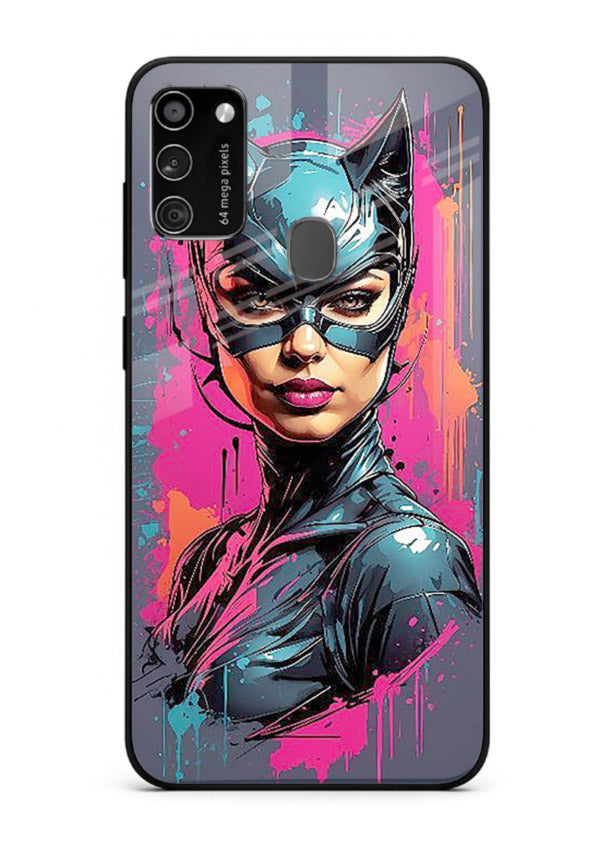 Catwoman Graffiti Art cover for Samsung M30s