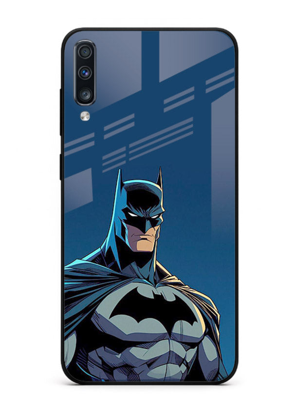 Classic Batman Bust cover for Samsung A70