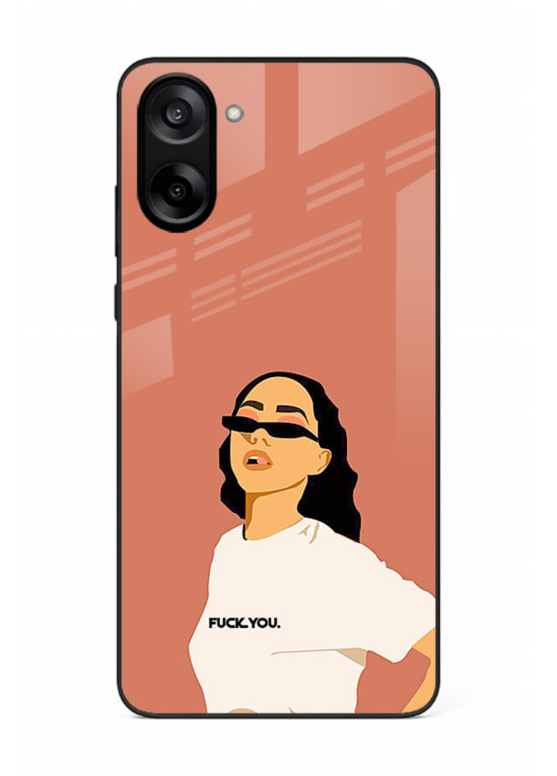 Cool Girl Tee trendy girl artwork OnePlus Nord CE5 glass back cover