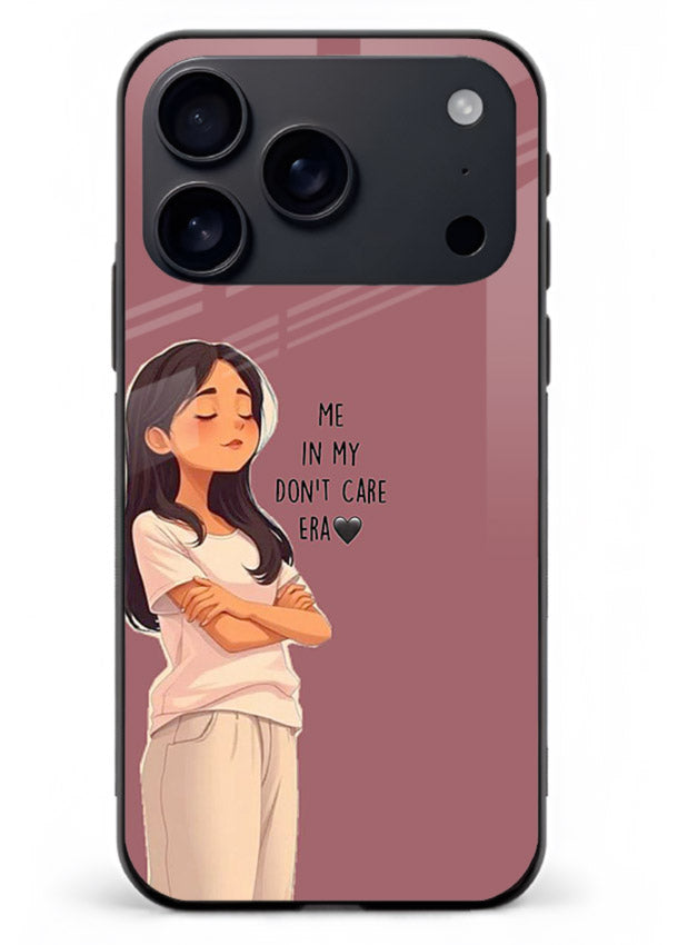 Cozy Girl Quote aesthetic illustration iphone 17 pro max glass back cover