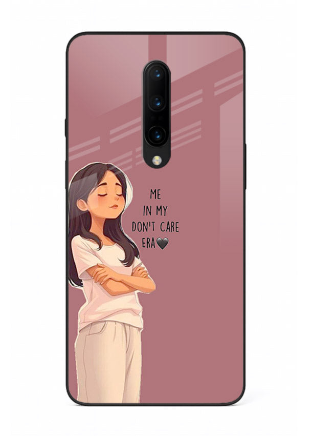 Cozy Girl Quote aesthetic illustration OnePlus 7 Pro glass back cover