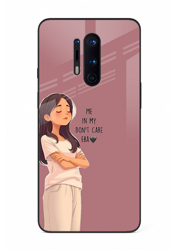 Cozy Girl Quote aesthetic illustration OnePlus 8 Pro glass back cover