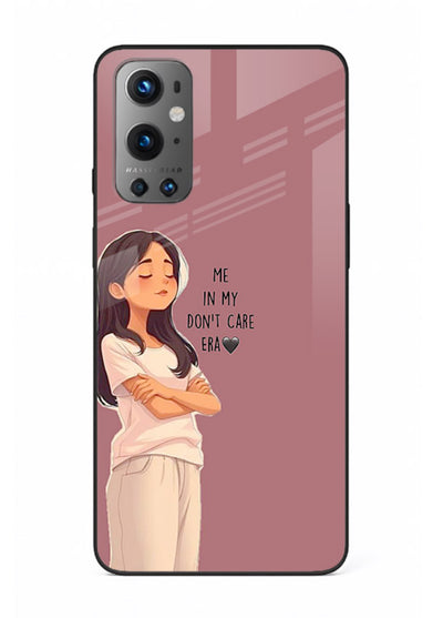Cozy Girl Quote aesthetic illustration OnePlus 9 glass back cover