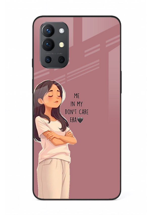 Cozy Girl Quote aesthetic illustration OnePlus 9R glass back cover