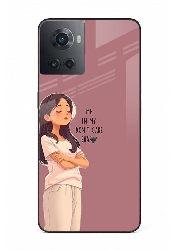 Cozy Girl Quote aesthetic illustration OnePlus 10R glass back cover